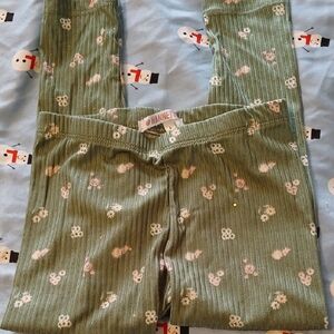 Nannette kids girls floral leggings 5